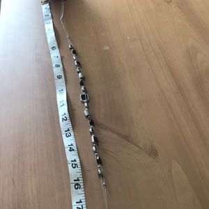 Lia Sophia Jewelry - NWOT Lia Sophia Black onyx like and silver Lia Sophia Jewelry - NWOT Lia Sophia Black onyx like and silver